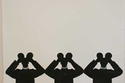 עבודה של אורית חסון ולדר בגלריה החדר